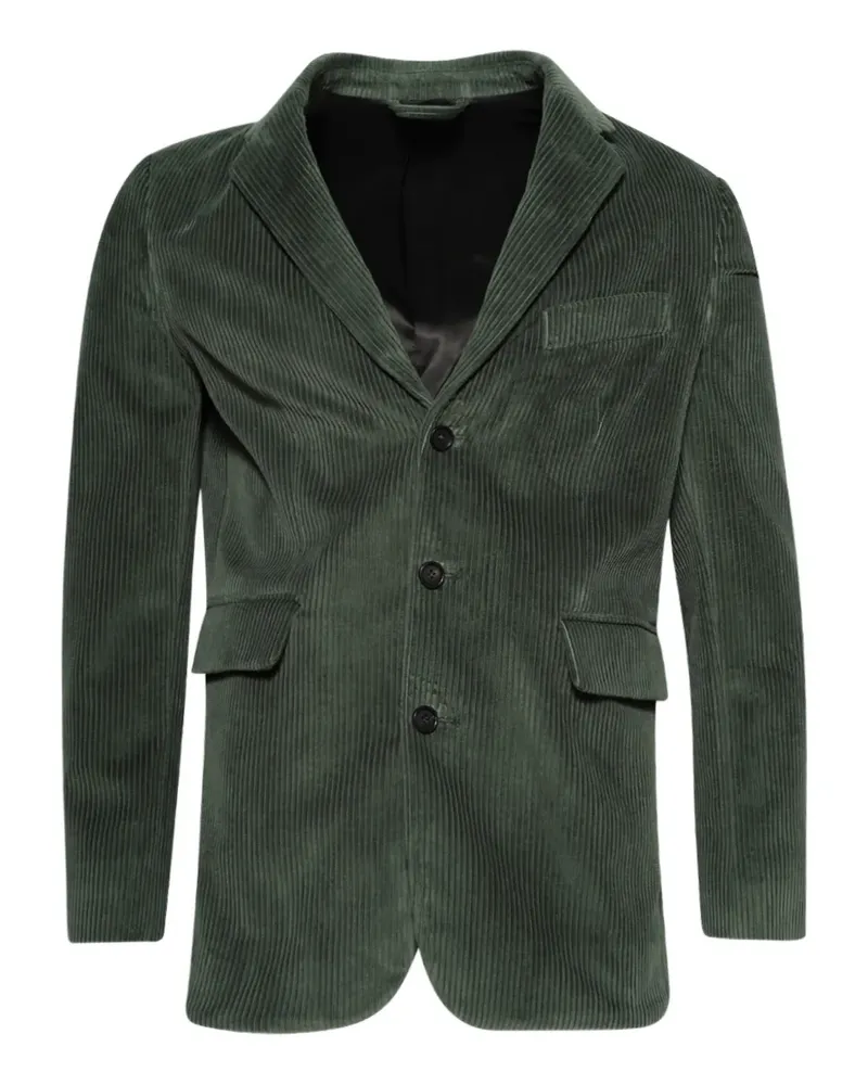 BODE corduroy-effect blazer - Grün Grün
