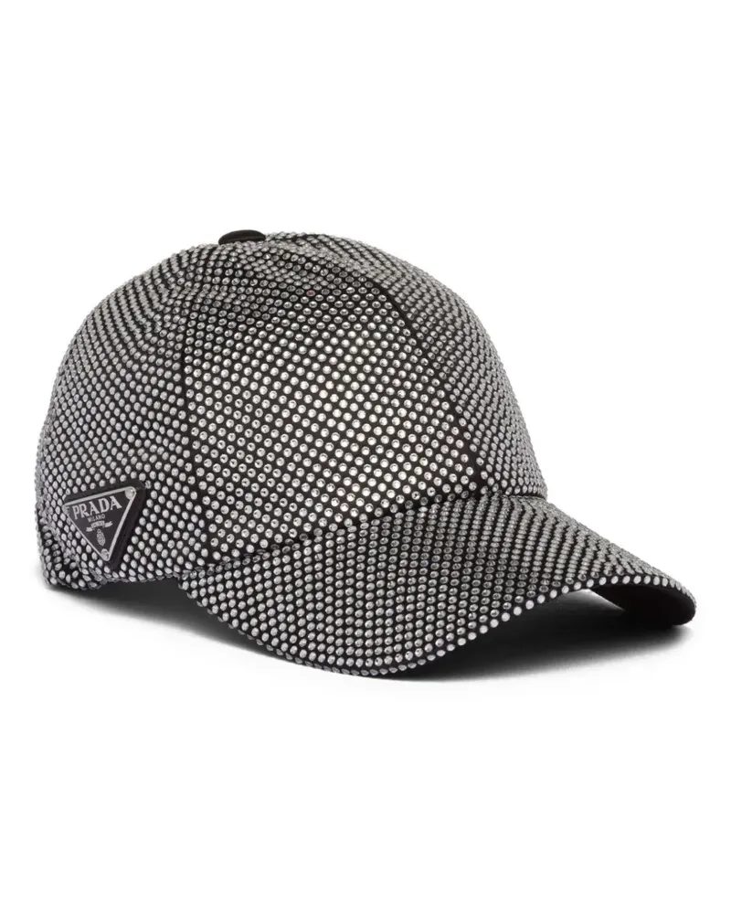 Prada Duchesse Baseballkappe - Silber Silber