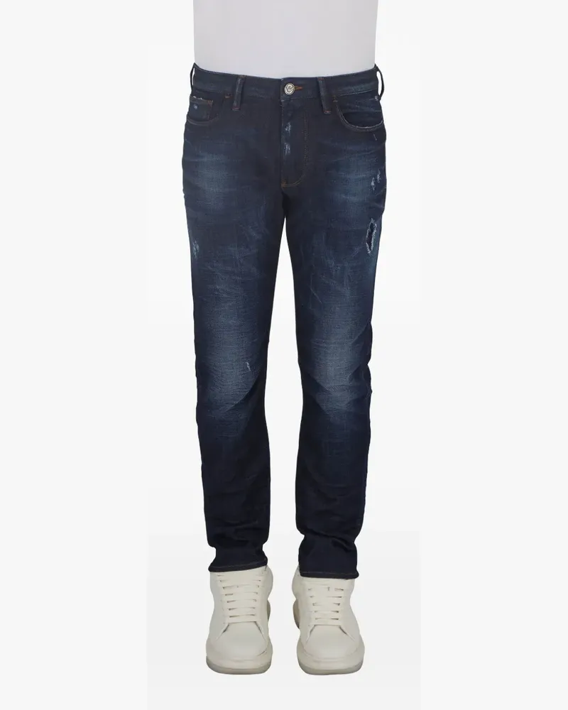 Emporio Armani Jeans mit geradem Bein - Blau Blau