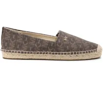 Kendrick Empire Espadrilles mit Monogramm - Braun