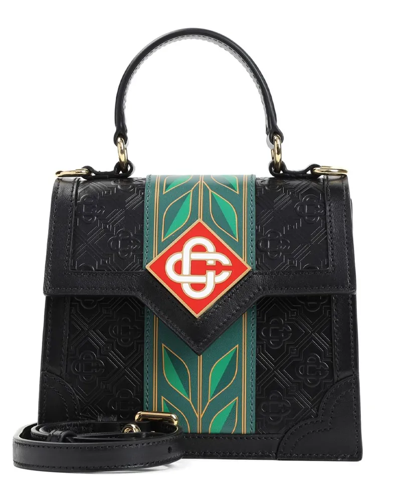 Casablanca Paris Mini Jeanne Tote Bag Schwarz