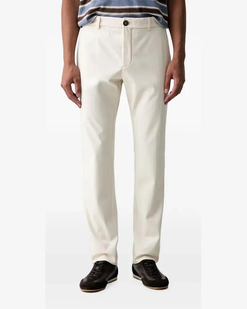 Paul & Shark Bellagio X-Soft Chino mit Logo-Stickerei - Nude Nude