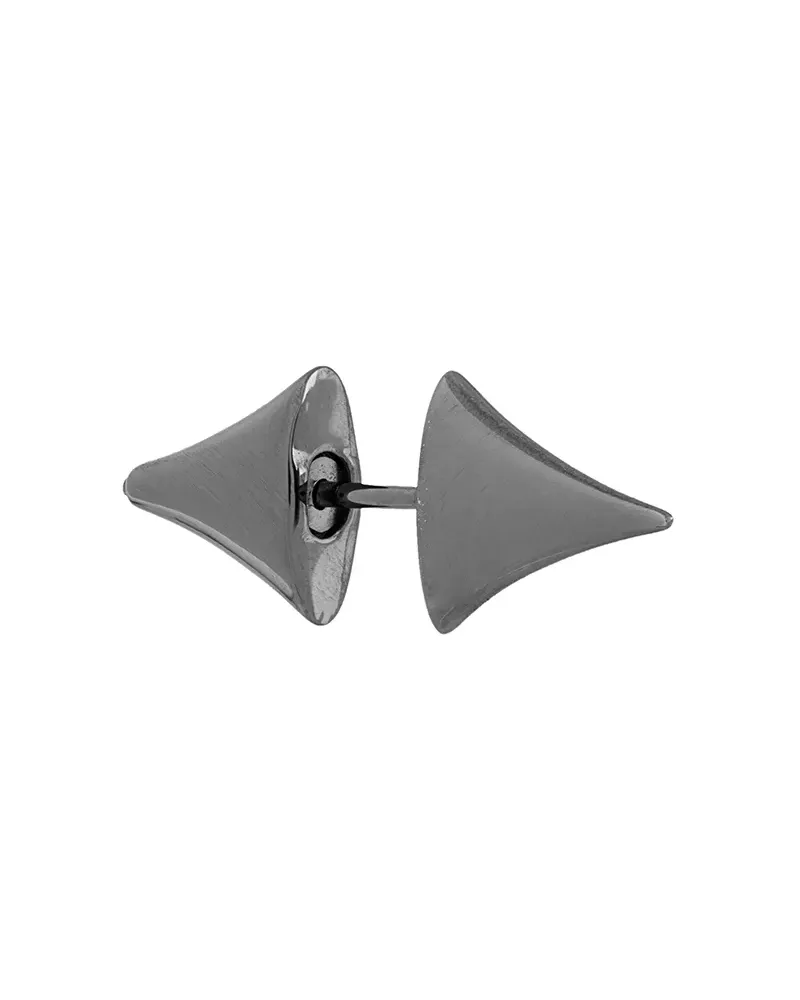 Shaun Leane Mittelgroßer 'Rose Thorne' Ohrring - Metallic Metallic