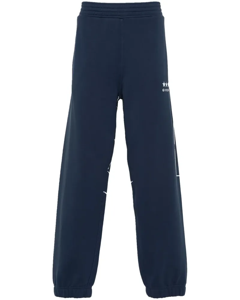 Givenchy Jogginghose mit Logo-Print - Blau Blau