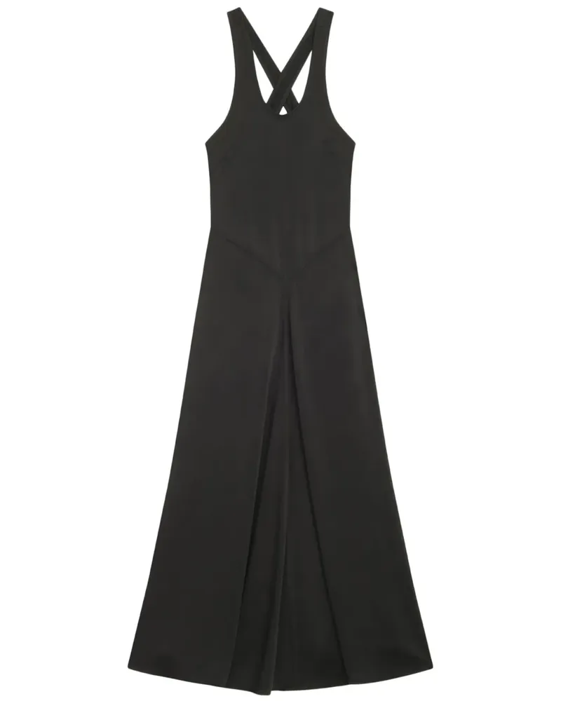 Isabel Marant Kenza Maxikleid - Schwarz Schwarz