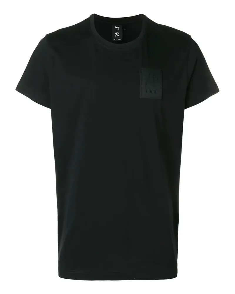 Puma T-Shirt mit Print am Rücken - Schwarz Schwarz