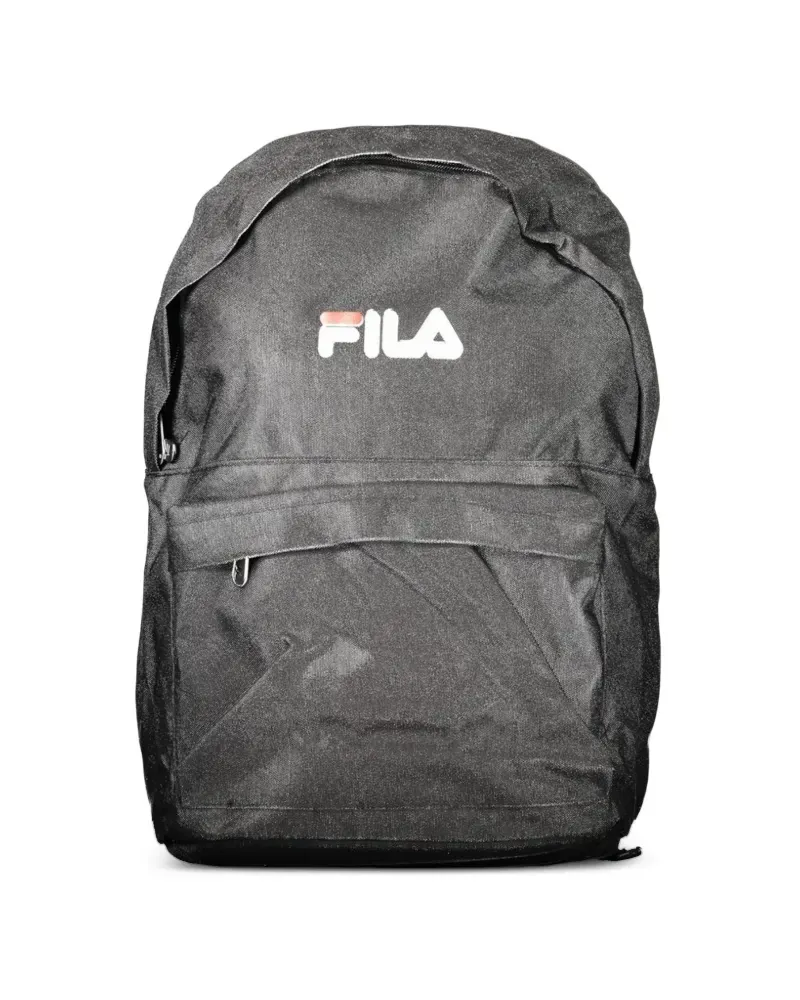 Fila Rucksack mit Logo-Print - Schwarz Schwarz