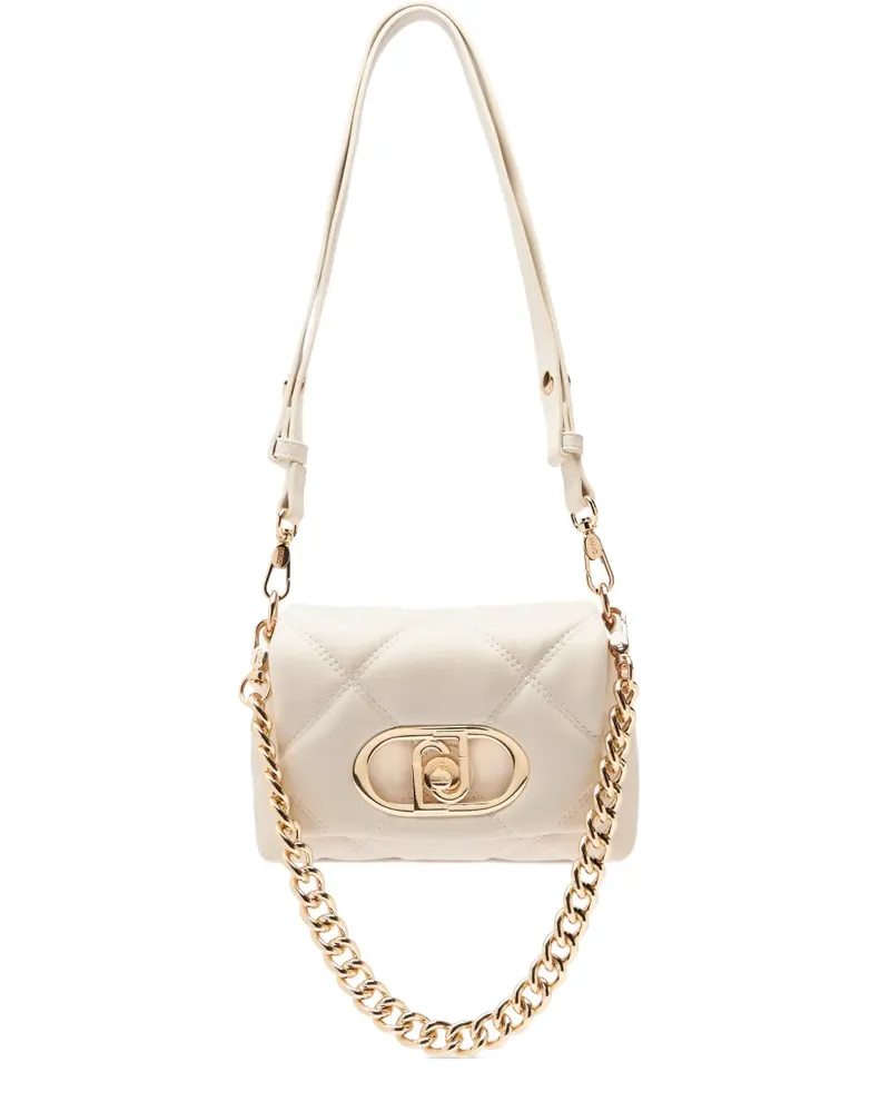 Liu Jo LaPuffy monogram shoulder bag - Weiß Weiß