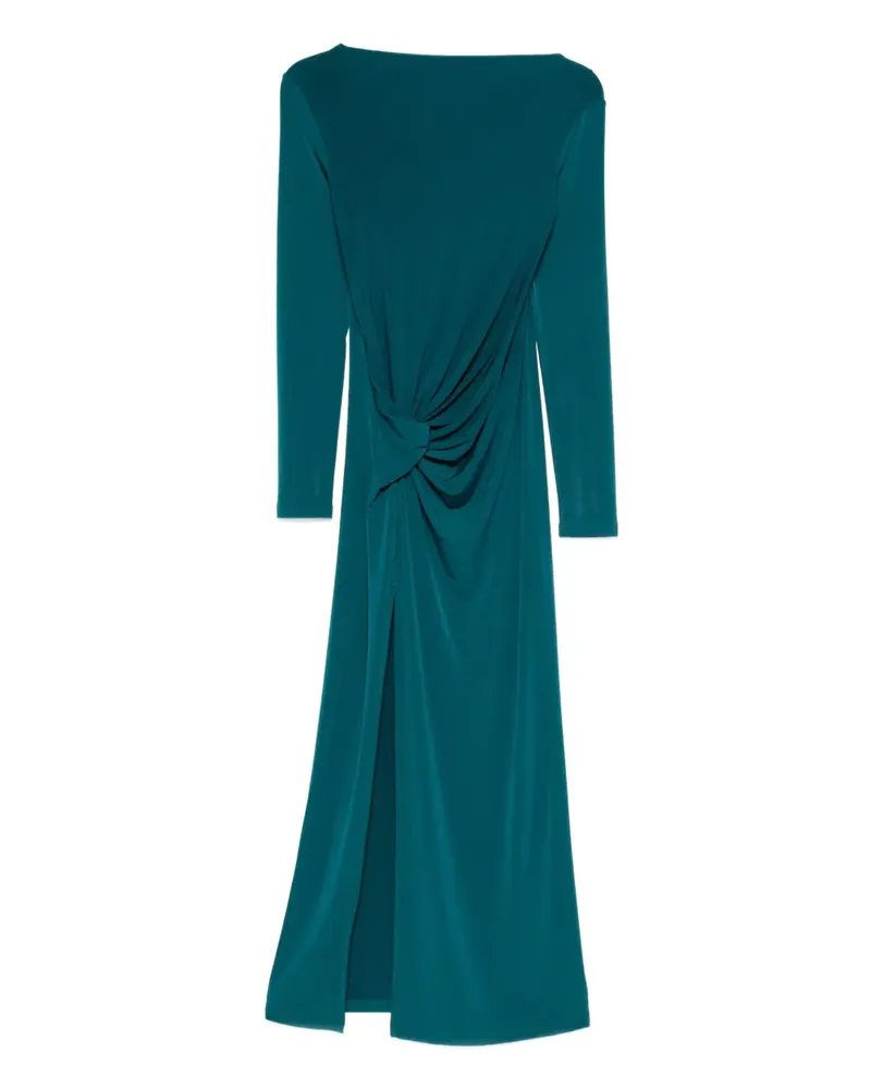 Patrizia Pepe Kleid mit Knotendetail - Blau Blau