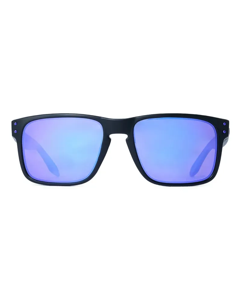 Oakley Sonnenbrille mit eckigem Gestell - Schwarz Schwarz