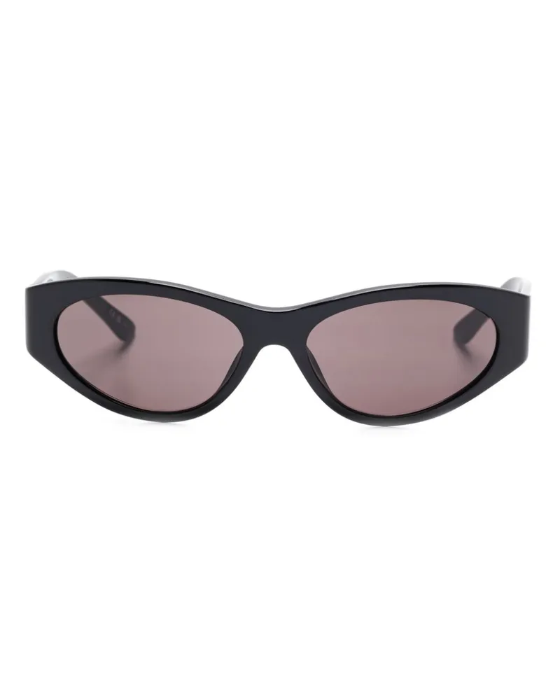 Balenciaga Sonnenbrille mit Cat-Eye-Gestell - Schwarz Schwarz