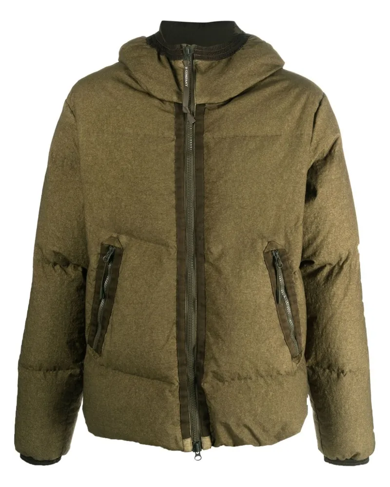 C.P. Company Co-Ted Daunenjacke - Grün Grün
