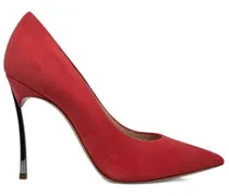 Spitze Stiletto-Pumps - Rot