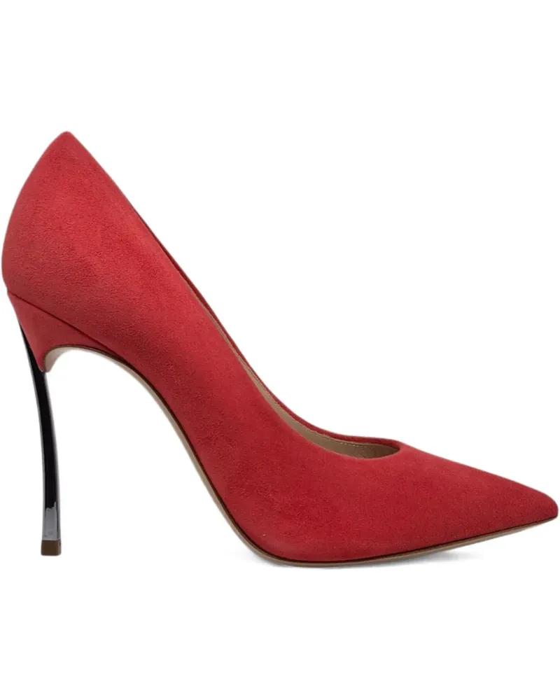Casadei pointed stiletto pumps - Rot Rot