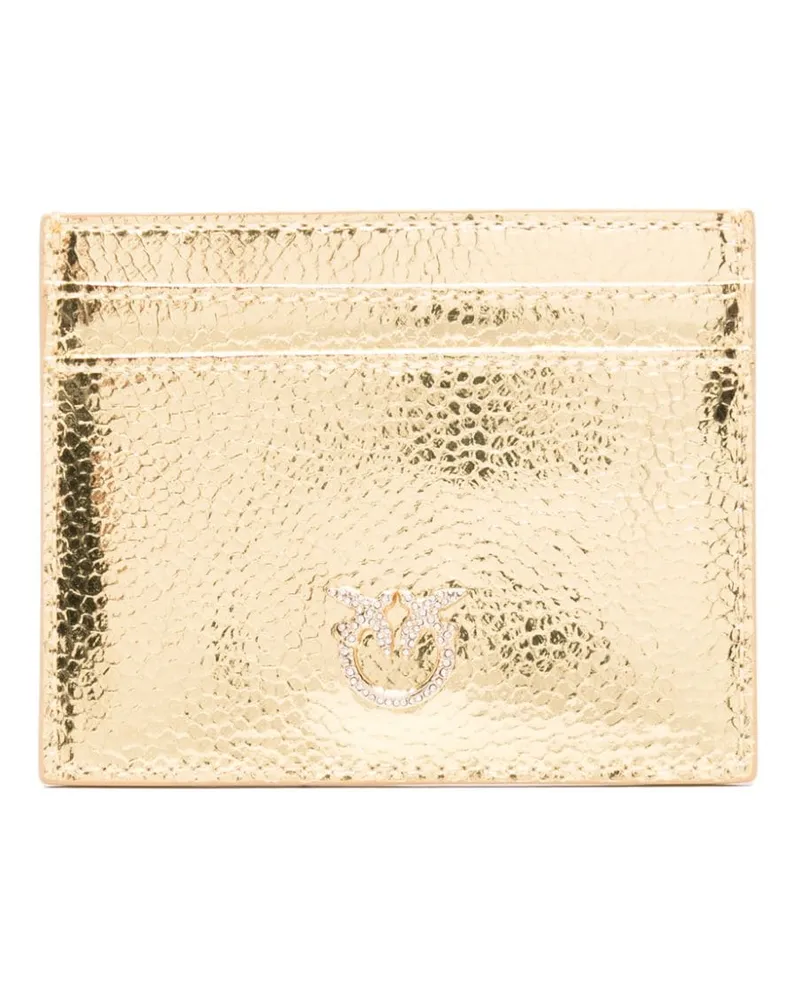 Pinko Klassisches Portemonnaie - Gold Gold