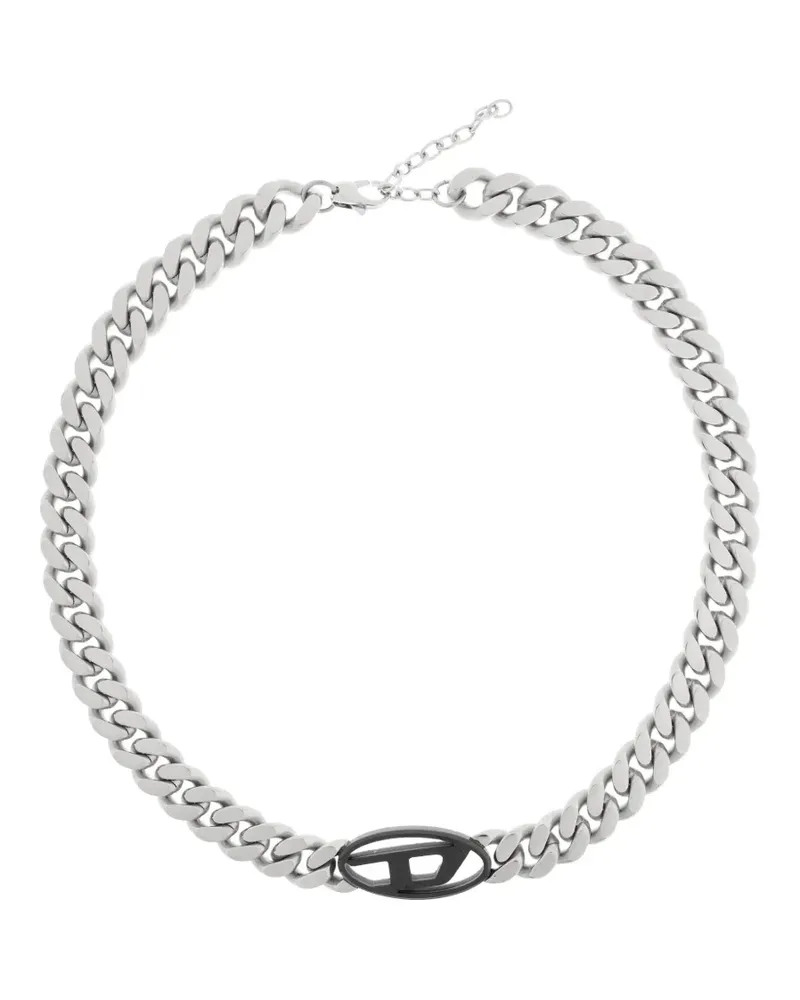 Diesel chain logo bracelet - Silber Silber