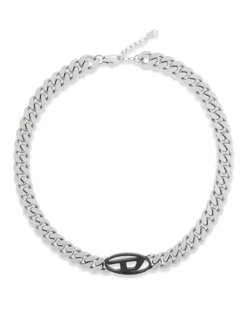 Diesel chain logo bracelet - Silber Silber