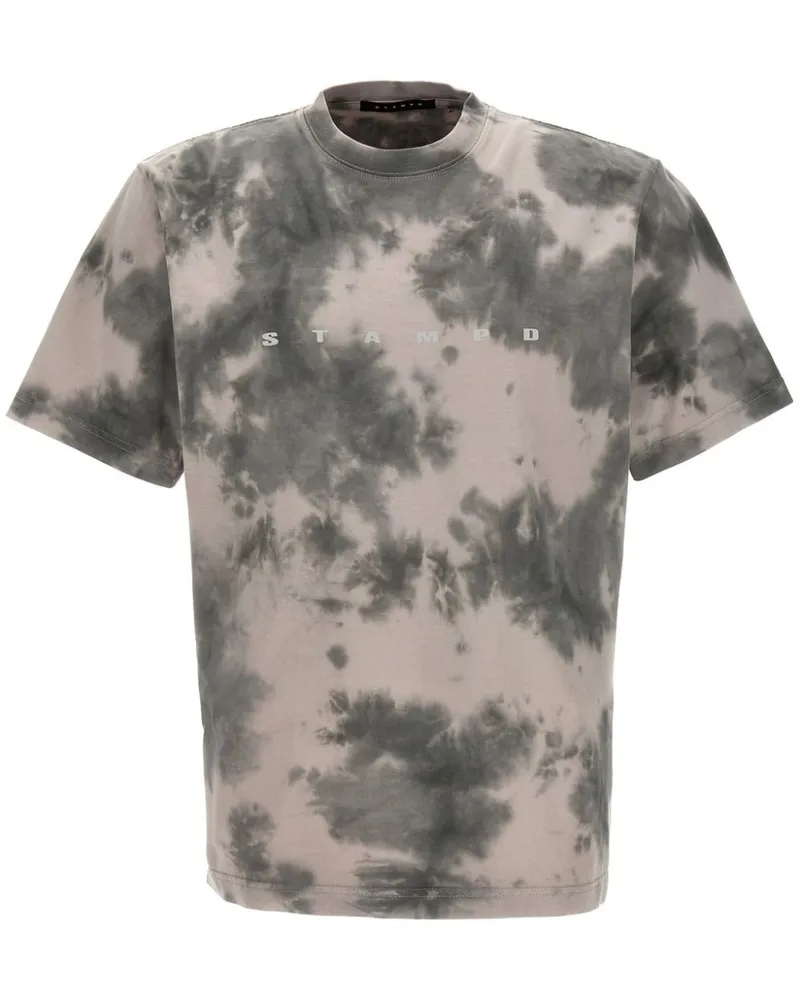 Stampd Tie-Dye Strike T-Shirt - Nude Nude
