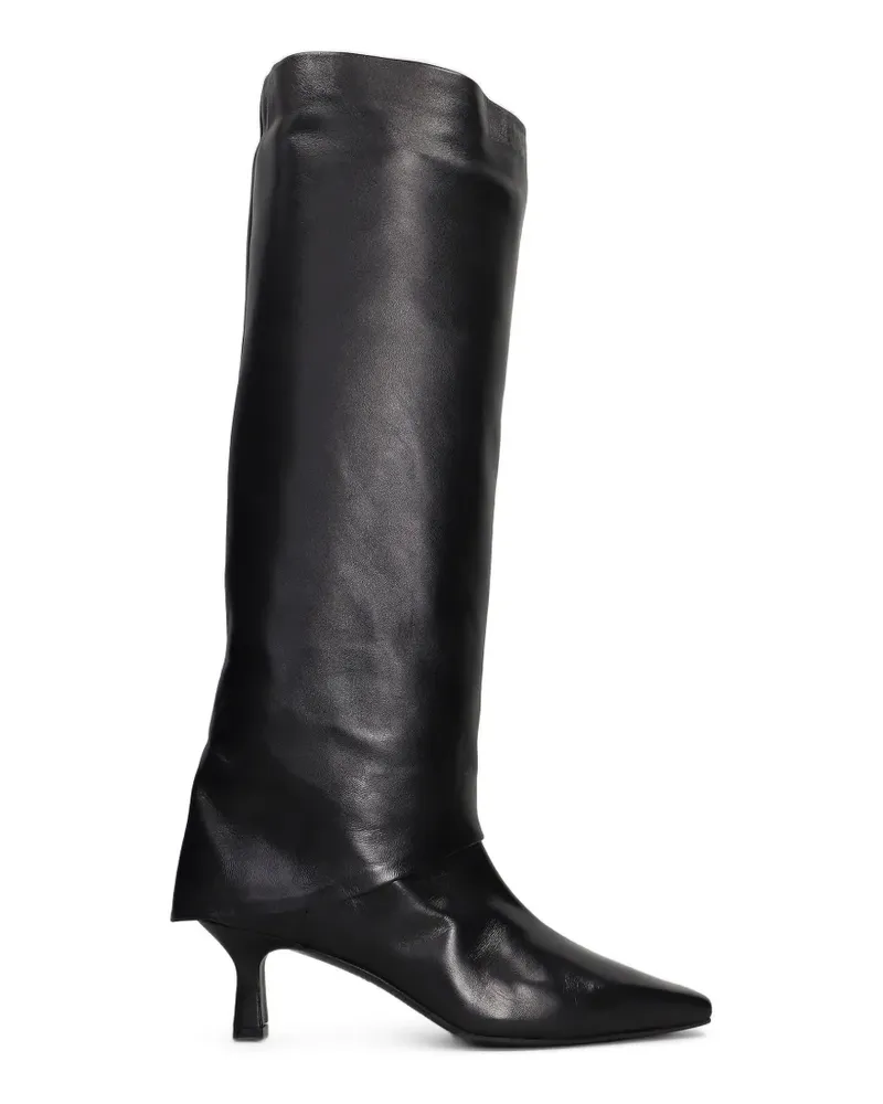 The Seller Stiefel mit spitzer Kappe - Schwarz Schwarz