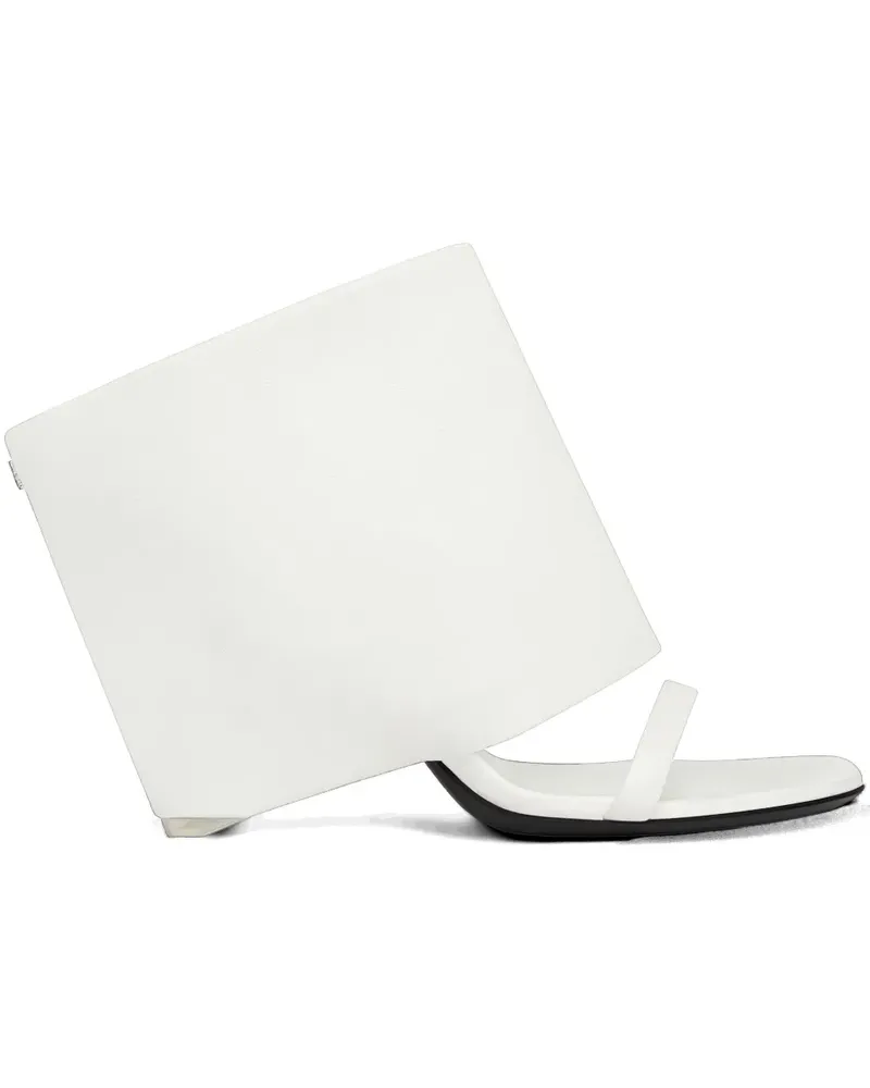 Courrèges Oblique Sandalen - Weiß Weiß