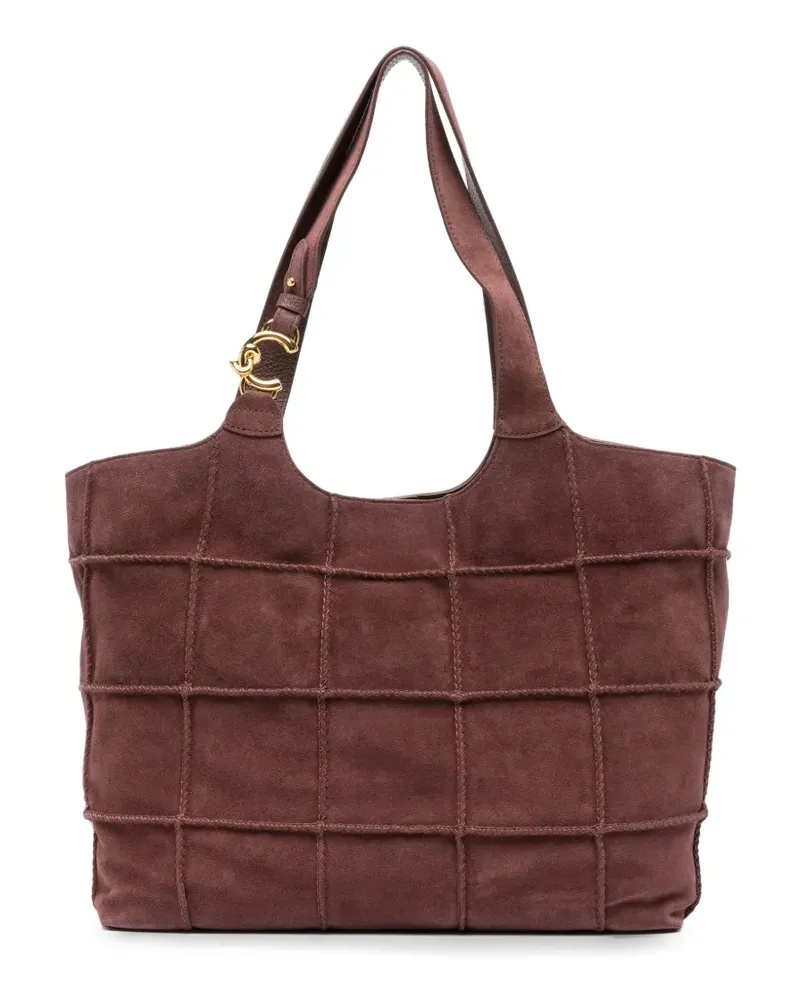 Coccinelle Schultertasche aus Wildleder - Braun Braun