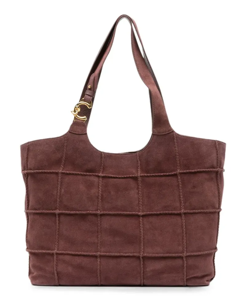 Coccinelle suede shoulder bag - Braun Braun