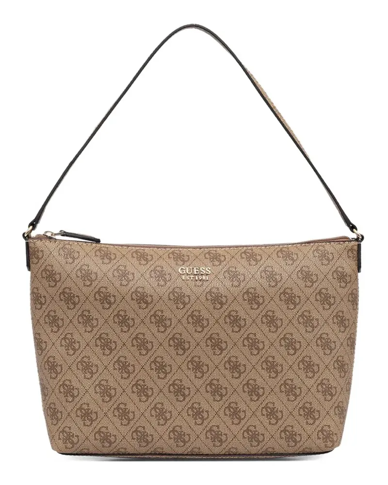 Guess Shopper mit Monogrammmuster - Nude Nude