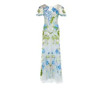 Ostuni Abendkleid mit Pailletten - Blau