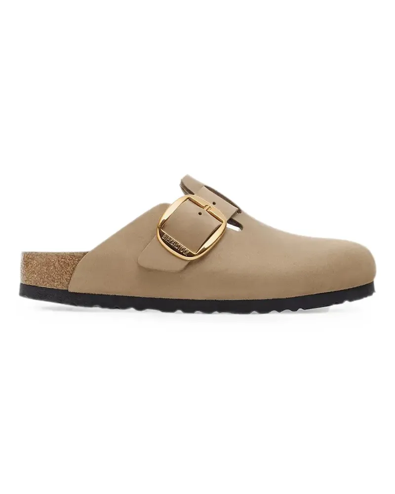 Birkenstock Boston buckle-fastening mules - Nude Nude