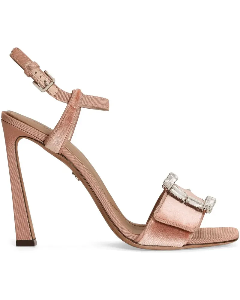 Dolce & Gabbana Sandalen mit verzierter Schnalle - Rosa Rosa