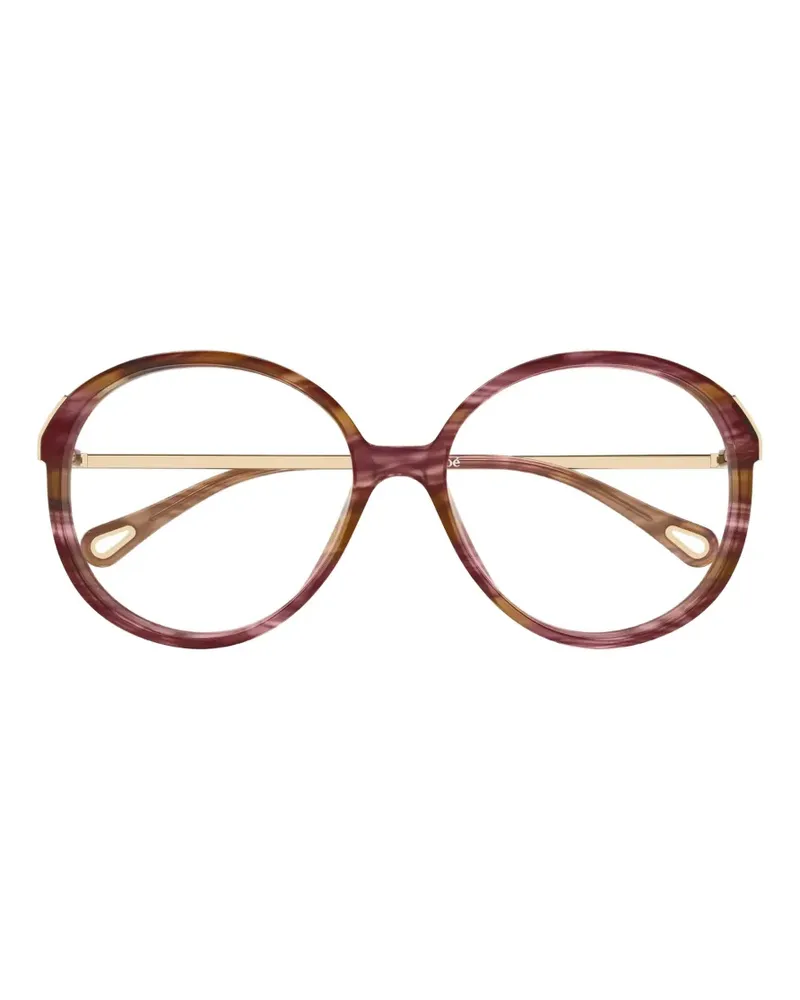 Chloé Brille mit rundem Gestell - Rot Rot