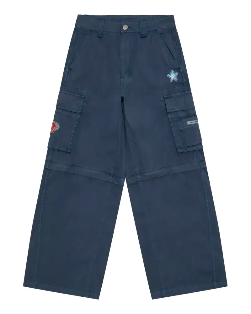BAPE Cargohose mit Patch-Detail - Blau Blau