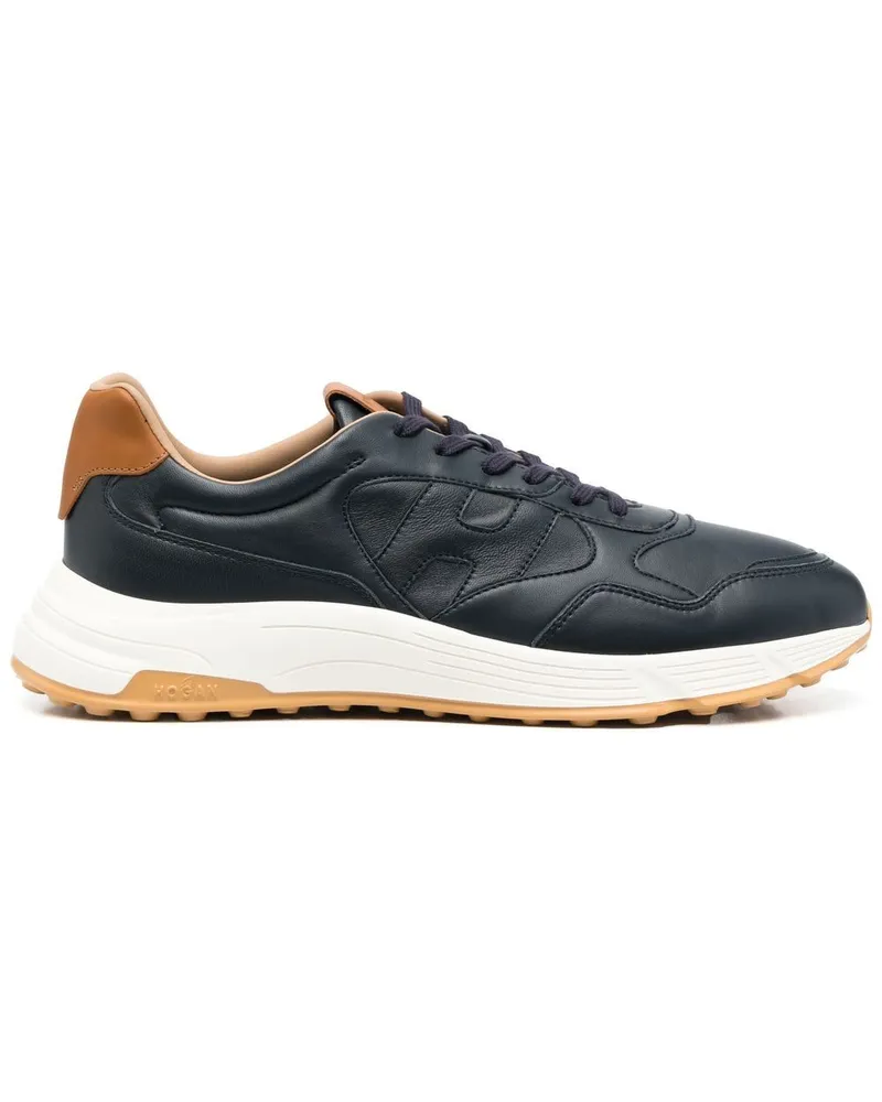 Hogan Sneakers mit Logo-Prägung Blau