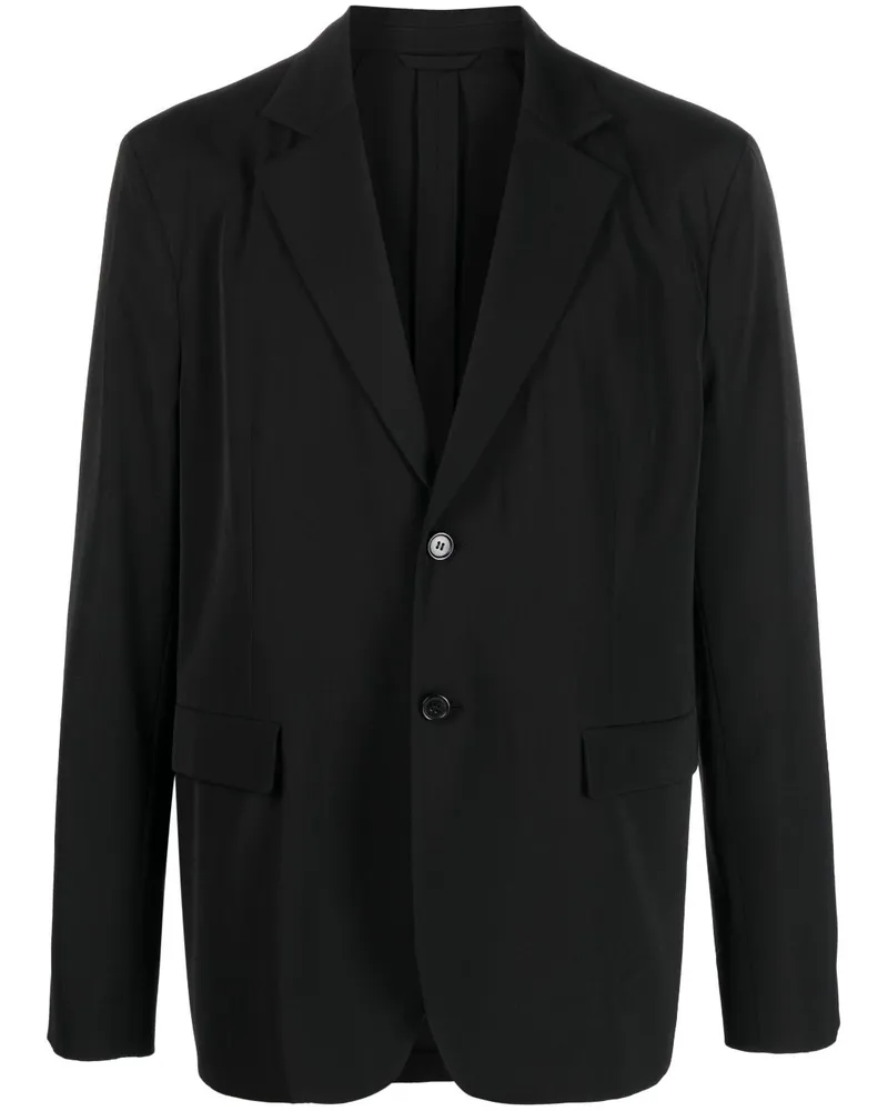 Acne Studios Sakko mit fallendem Revers - Schwarz Schwarz