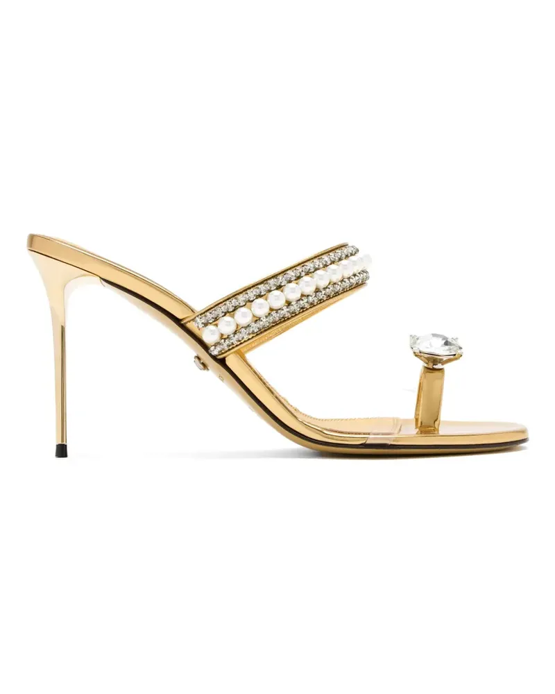 Mach & Mach Diamond of Elizabeth Sandalen - Gold Gold