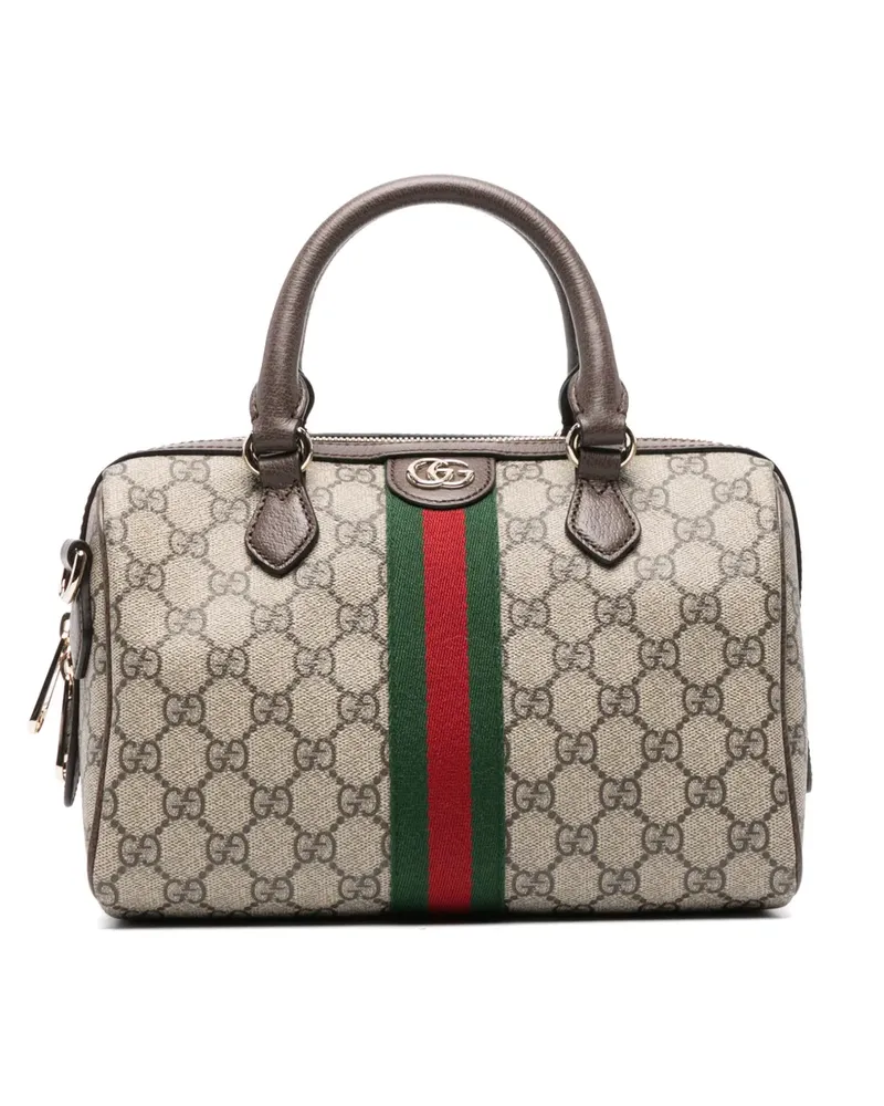 Gucci Mittelgroße Ophidia Boston Tasche - Nude Nude