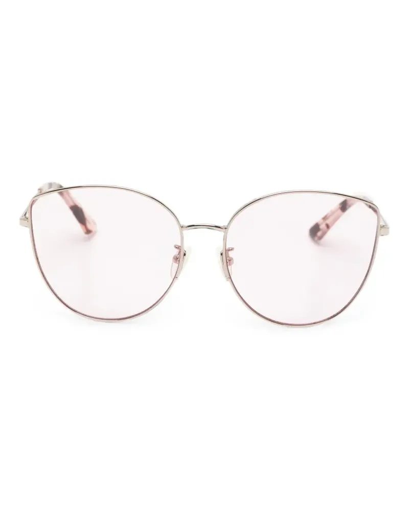 Alexander McQueen cat-eye sunglasses - Gold Gold