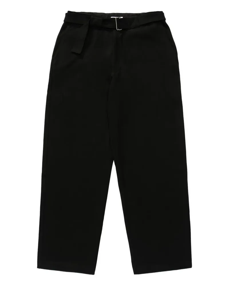 Lady White Co. Hose mit Gürtel - Schwarz Schwarz