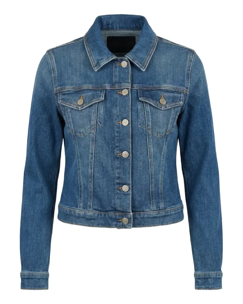 Dondup faded-effect denim jacket - Blau Blau