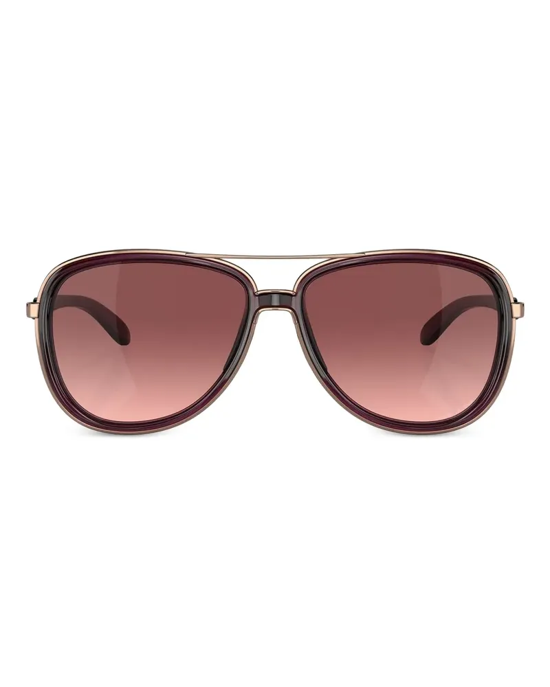 Oakley Split Time Sonnenbrille - Rot Rot
