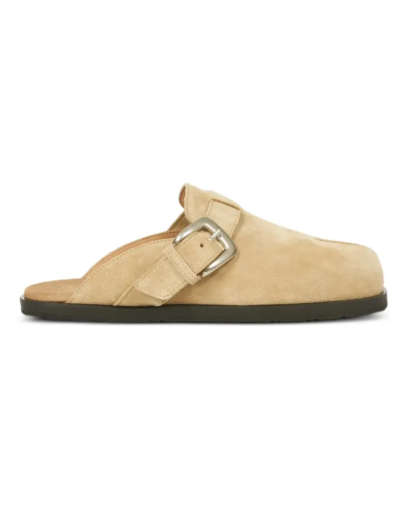 Maison Margiela Tabi buckle-fastening mules - Nude Nude