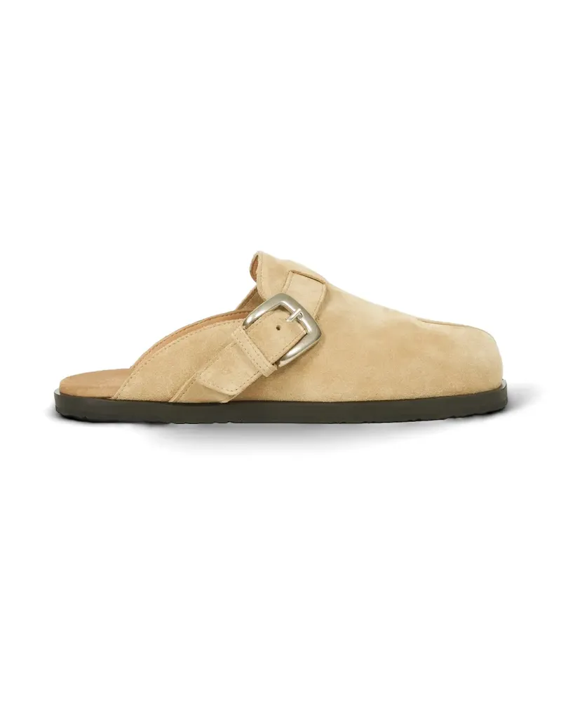 Maison Margiela Tabi buckle-fastening mules - Nude Nude