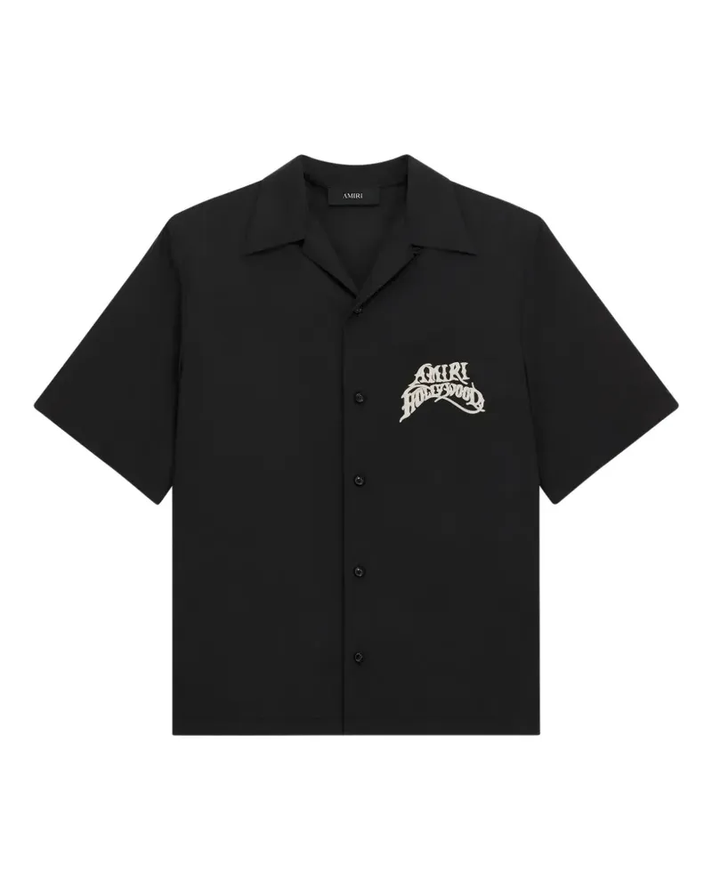 Amiri Hollywood camp shirt - Schwarz Schwarz