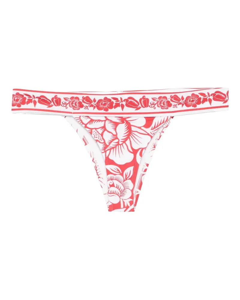 FARM Rio floral bikini bottoms - Weiß Weiß