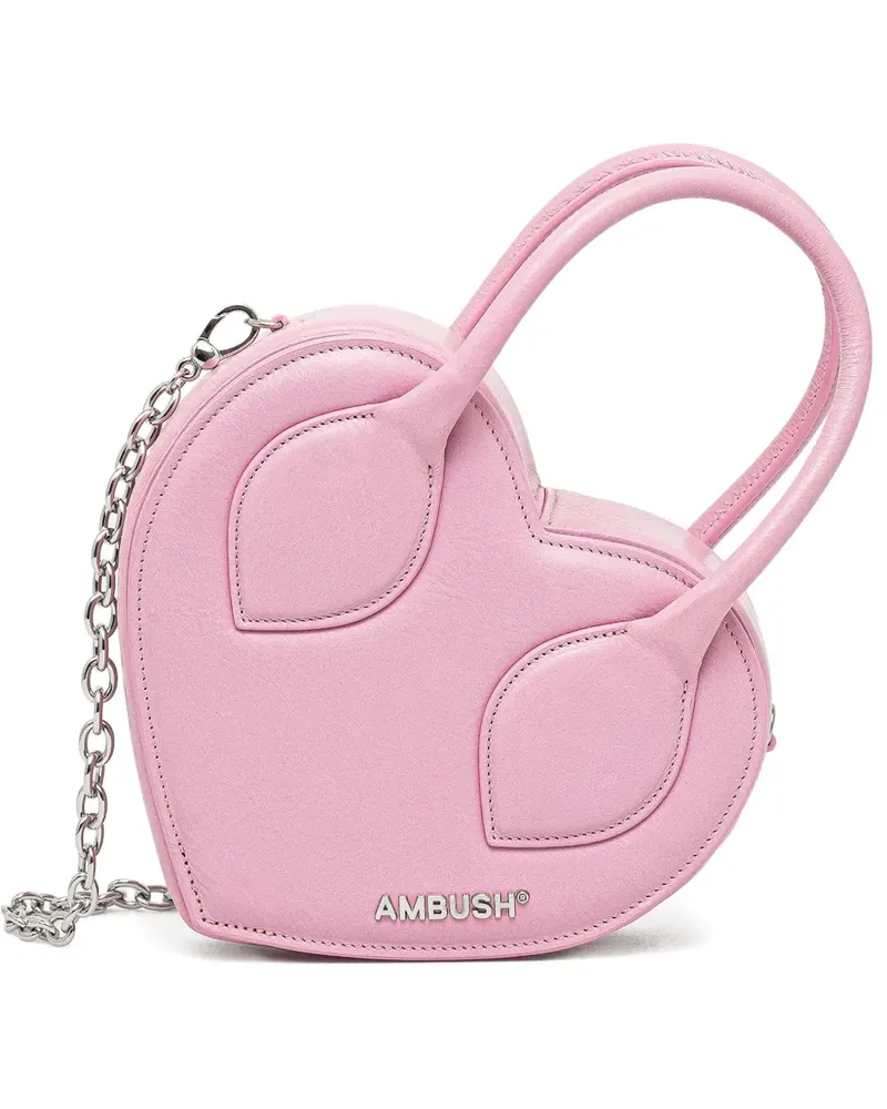 AMBUSH Heart Shopper - Rosa Rosa
