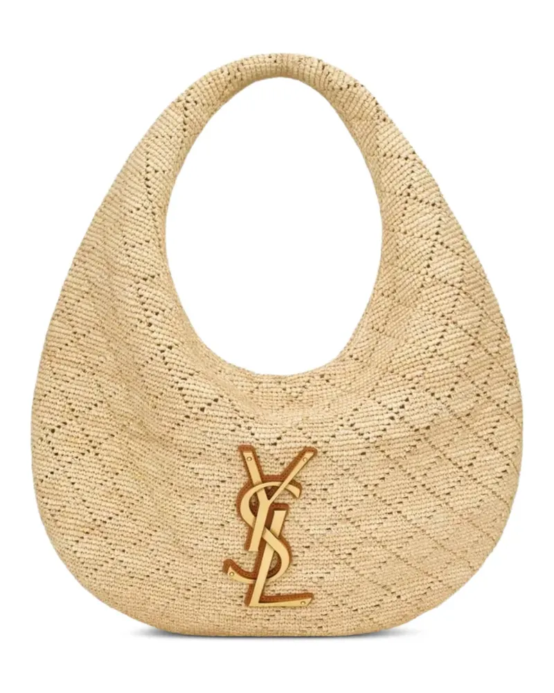 Saint Laurent Icare Schultertasche - Nude Nude