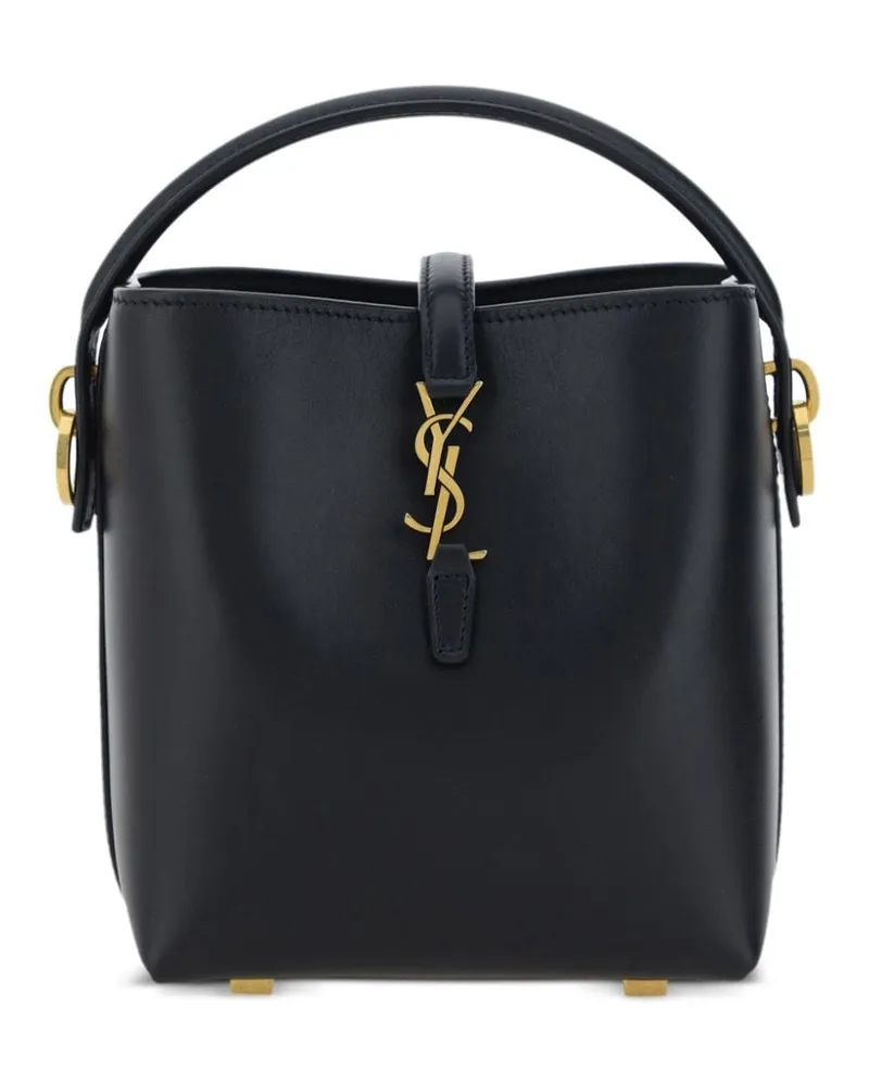 Saint Laurent Mini Le 37 Beuteltasche - Schwarz Schwarz