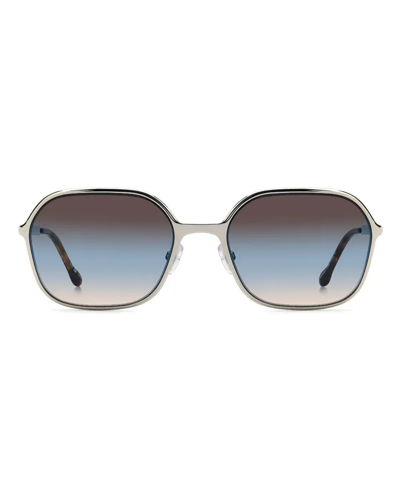 Isabel Marant Sonnenbrille mit geometrischem Gestell - Blau Blau