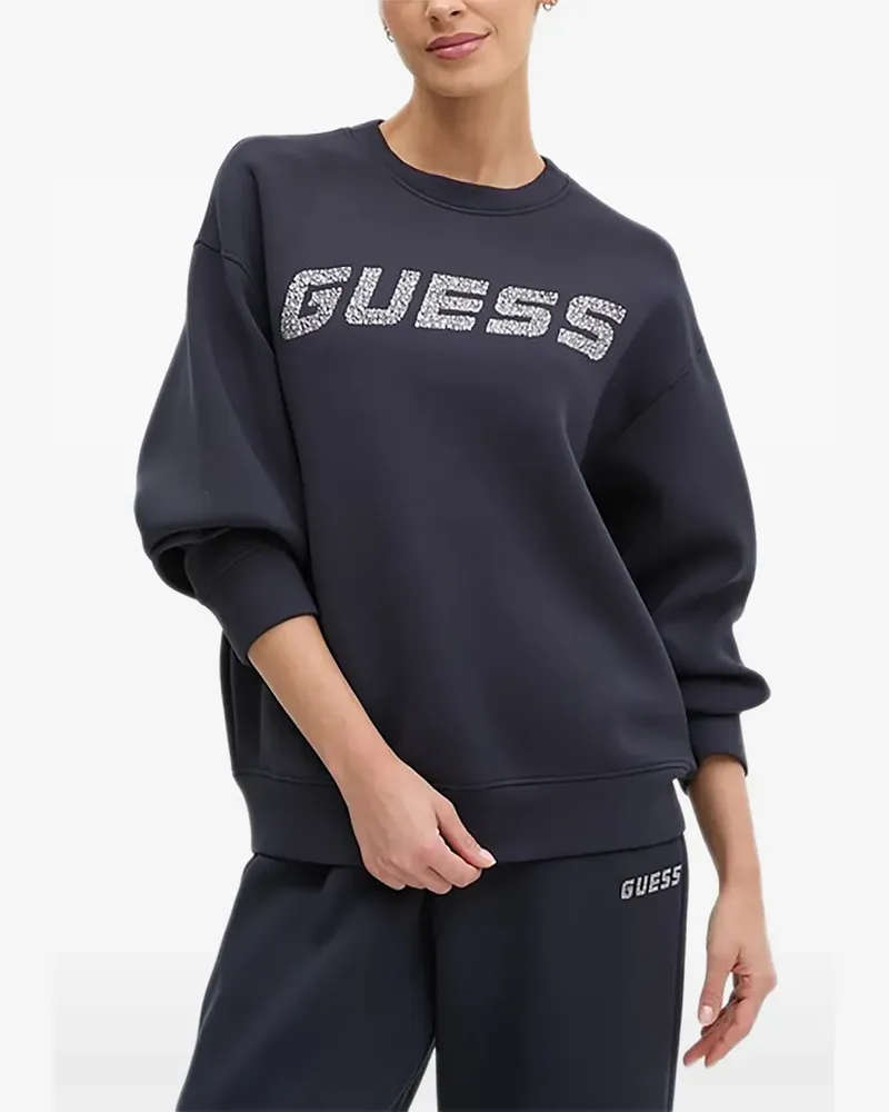 Guess embellished sweatshirt - Blau Blau