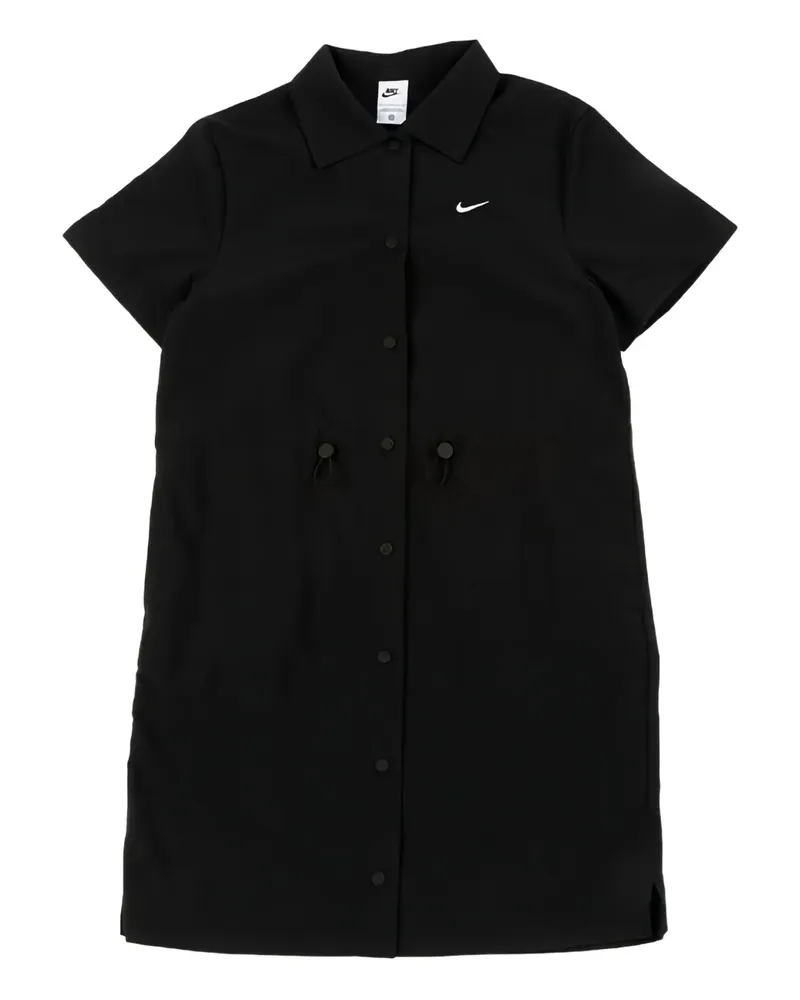 Nike short-sleeve mini dress - Schwarz Schwarz